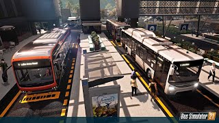 Bus simulator 21 first look and start. first mission! gameplay ep, 01