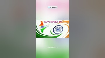 Happy Republic Day | 🇮🇳Indian flag program by using c programming #status #shorts