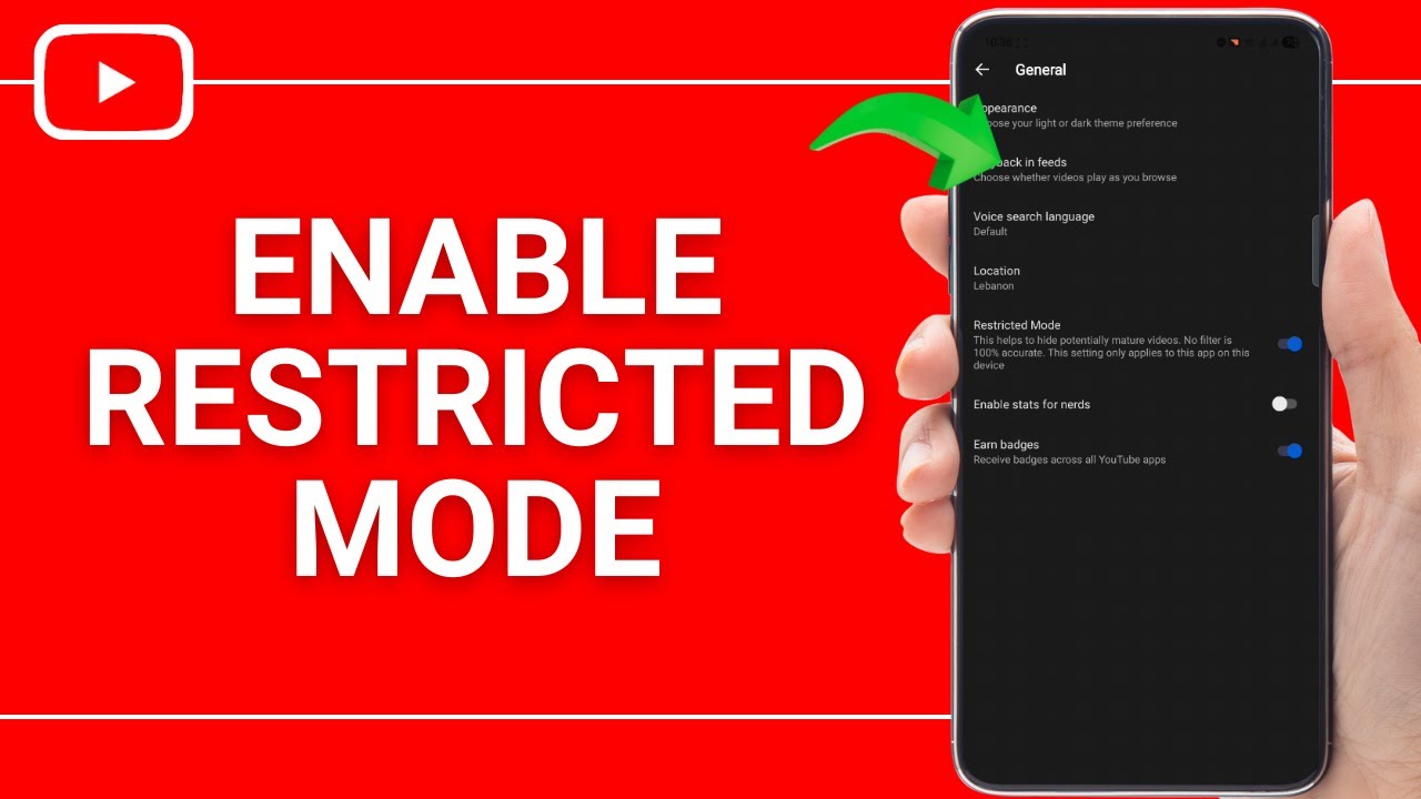 How to Enable Restricted Mode on YouTube - YouTube