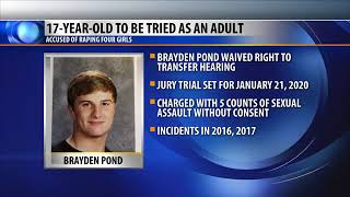Billings teen to be tried as adult on charges of raping four girls