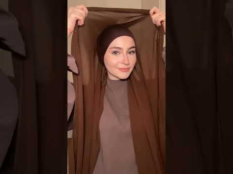 لغة حجاب سهلة للمدرسة لايك سارة سيمبلي لفات حجاب 2025 بنات