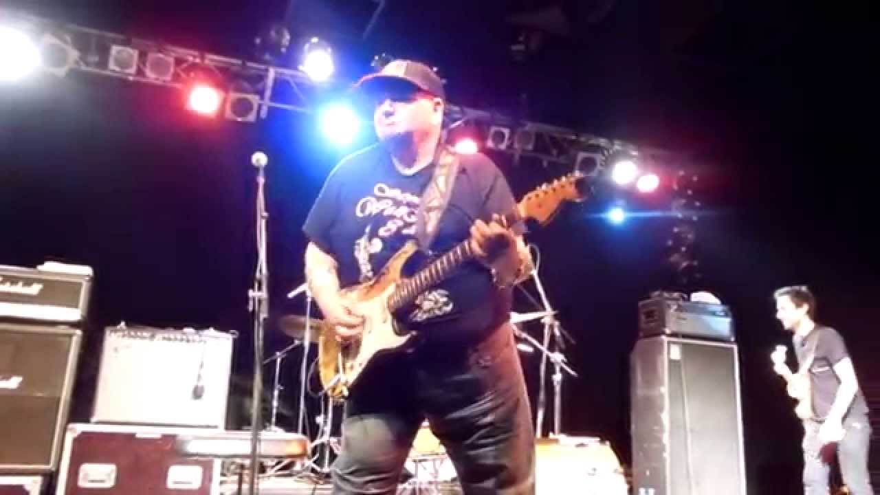 Popa Chubby "Working Class Blues" & "Hey Joe" Caf'Conc des 3 frontieres 16/11/2014