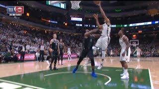 Giannis Antetokounmpo SHOVES by Andre Drummond and EJECTED | Game 1