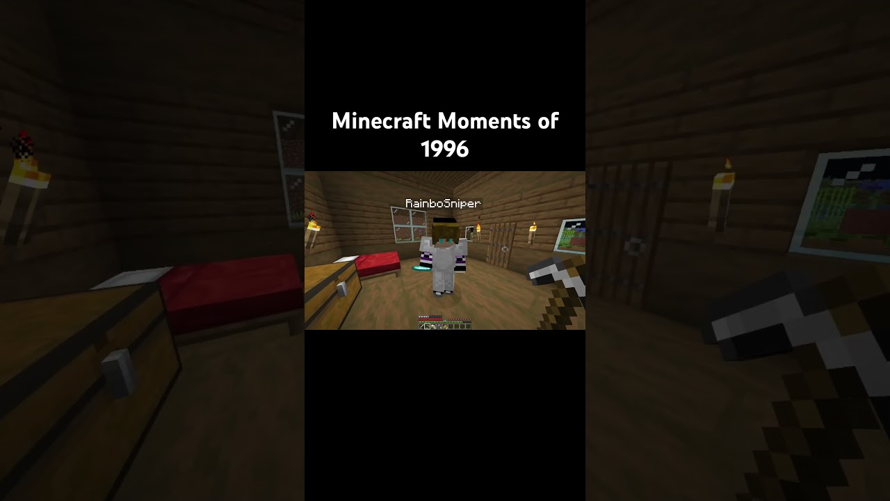 Minecraft Moments of 1996