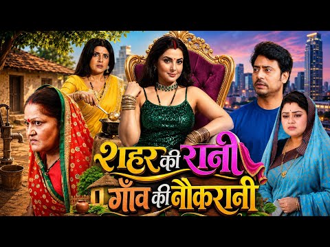 Sahar Ki Rani Gaon Ki Naukarani | सास की रानी गांव की नौकरानी | New Bhojpuri Movie | परिवारिक फिल्म
