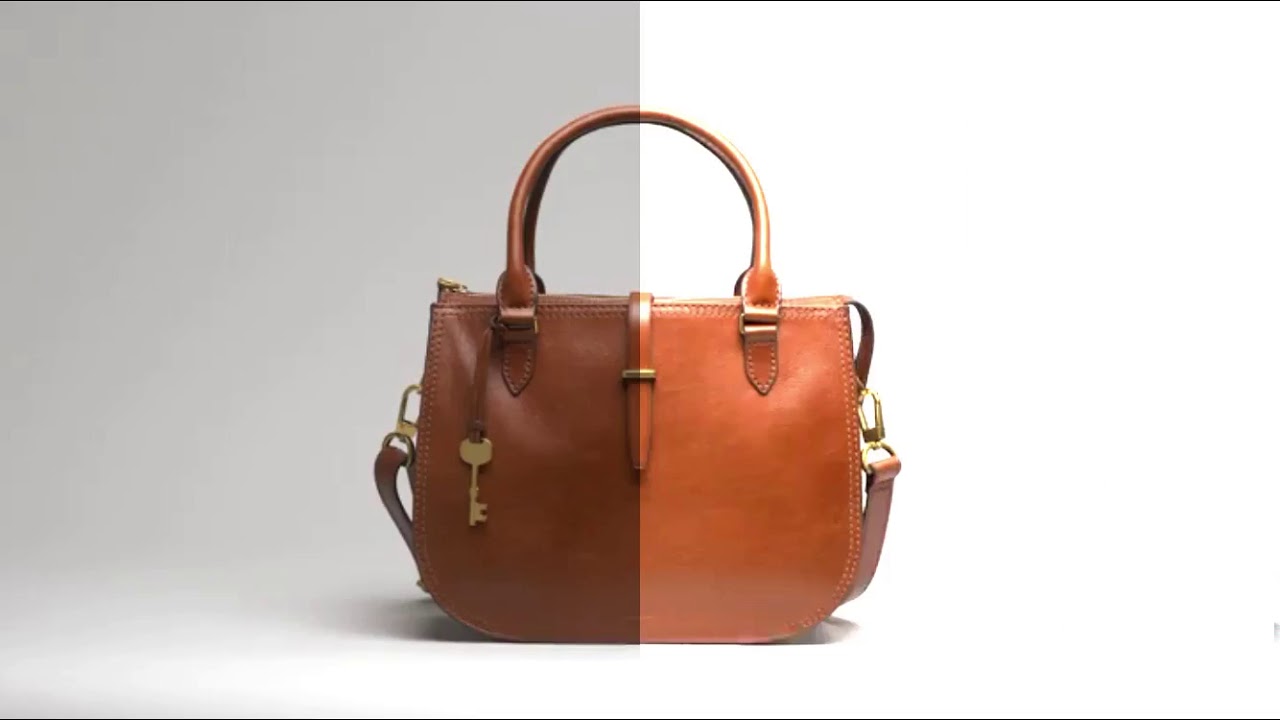 Fossil Women's Ryder Leather Satchel Purse Handbag