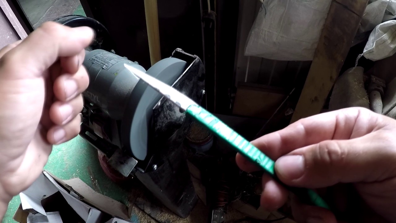 Заточка закройного ножа