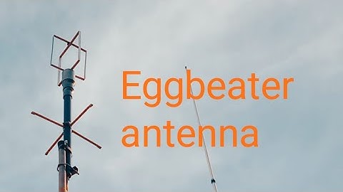 ISS repeater and Eggbeater antenna ( elevation 2° )  Quansheng UV-K5