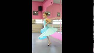 525302 HDW DANCE Light River Blue Quick Order Wide Straps Lyrical Dance Dress