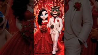 Angela Vs Tom Marriage Look Cosplay By My Talking Angela 2 #mytalkingangela2 #talkingtom #marriage