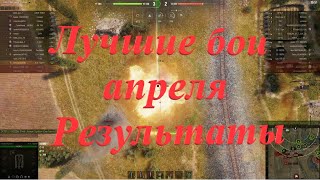 Лучшие бои апреля. Результаты