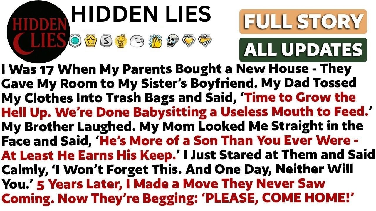 I Was 17 When My Parents Bought a New House - They Gave My Room to My Sister’s Boyfriend. My Dad...