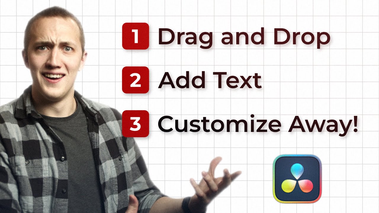 Easily Animate Lists in DaVinci Resolve!