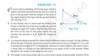 Class 10 maths| chapter 9 ex 9.1 question 1| #mathematicclass10 #maths #class10th #new #mathematics
