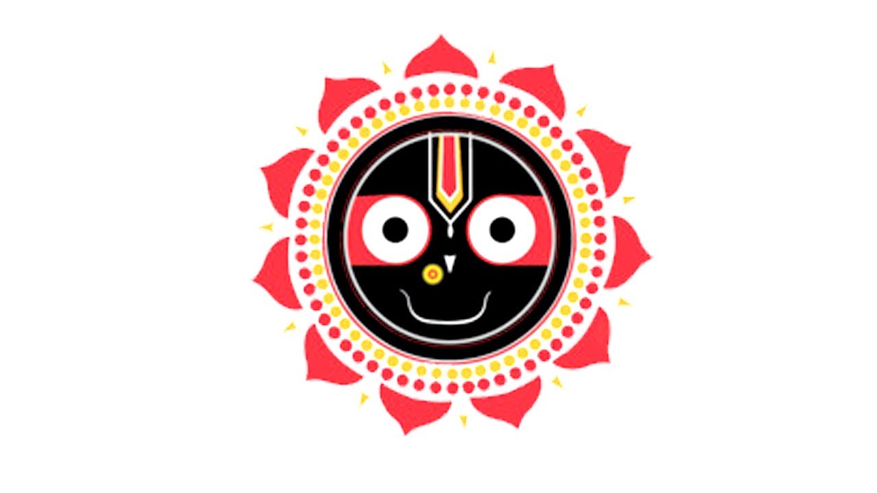 how to draw Sri Jagannatha face easy Step by Step YouTube