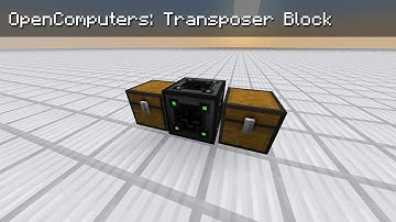 OpenComputers: Transposer Block Preview
