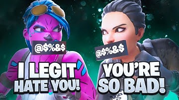 I Hosted A TOXIC PLAYERS ONLY 1v1 Tournament... (constant trashtalk)