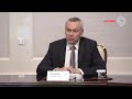 Пресс-конференция Министра Валерия Фалькова с представителями новосибирских СМИ