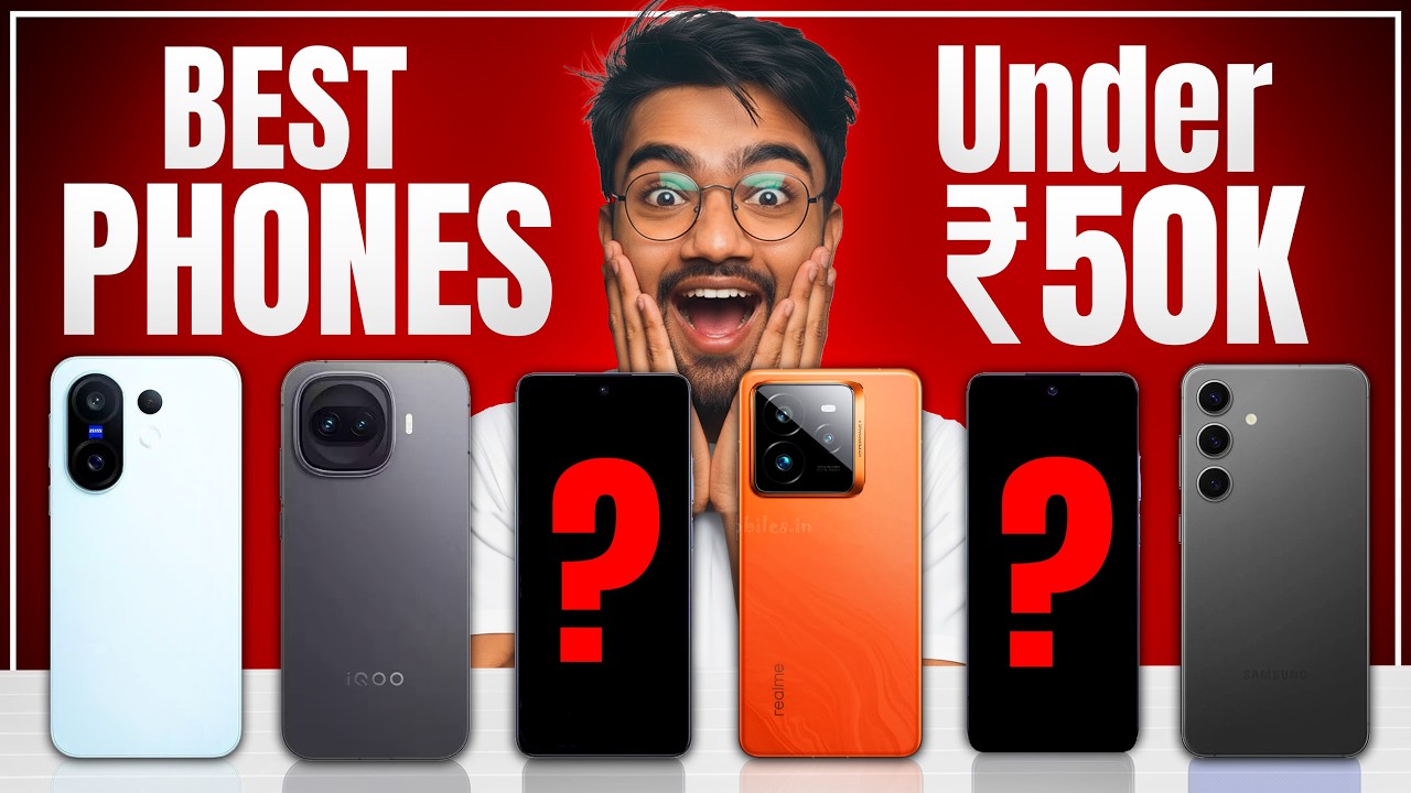 Top 5 Best Phone under ₹50000 in April 2026 ⚡ Best Smartphone under ...