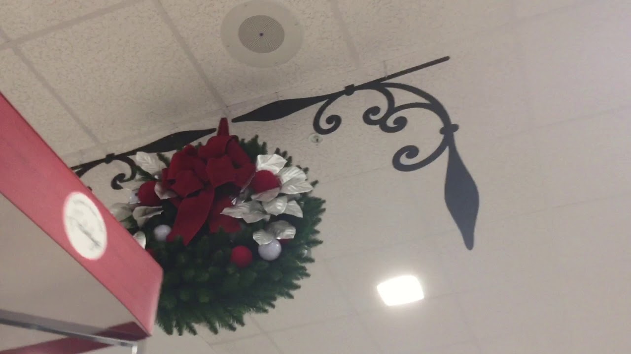 Christmas decorations at Belk at the Valley Mall in Hagerstown, MD