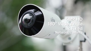 Unboxing | 5MP HD 180°Wide Angle IR Fixed Network Camera