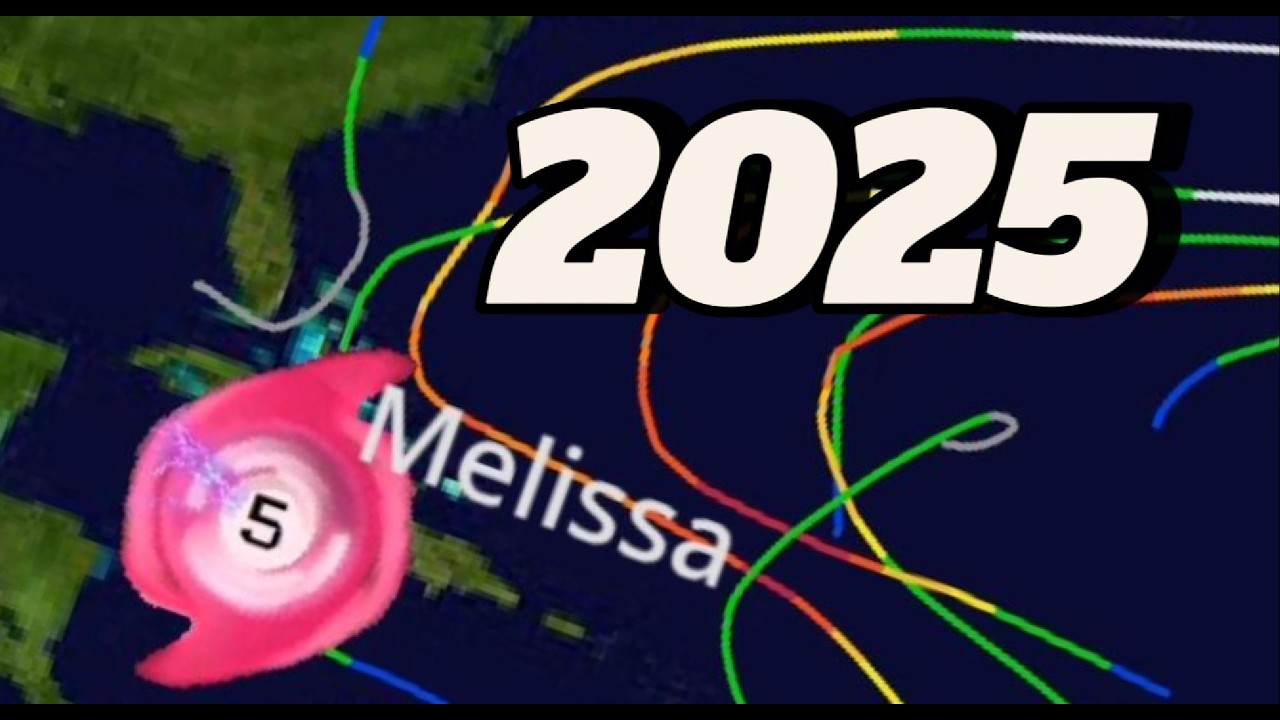 2025 Atlantic Hurricane Season Animation - YouTube