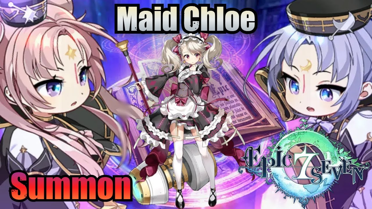Maid Chloe Moonlight Summon - Epic Seven