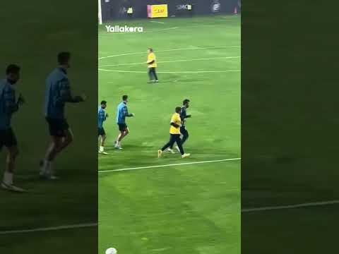 ما تراه ليس خيالا رونالدو يشارك في تدريبات النصر الجماعية