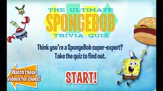 SpongeBob SquarePants: The Ultimate SpongeBob Trivia Quiz - Full Game
This video is me playing SpongeBob SquarePants: The Ultimate SpongeBob Trivia Quiz online game. I play through the entire game. SpongeBob SquarePants: The Ultimate SpongeBob Trivia Quiz - Full Game