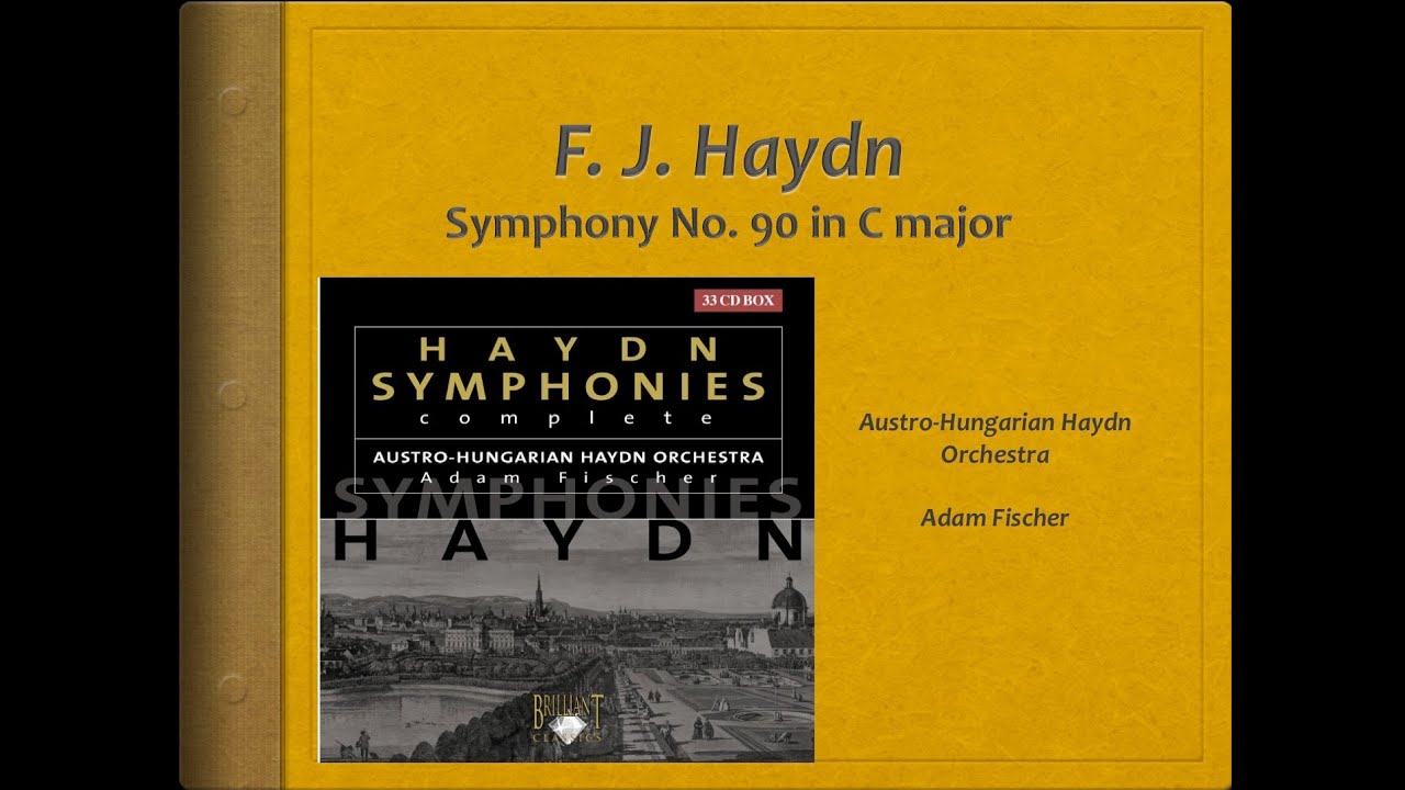 Haydn, Symphony 90 - Video Score - Adam Fischer - YouTube
