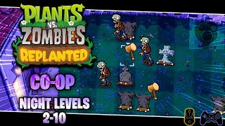 Plants vs. Zombies: Replanted [Beta] CO-OP Mode - NIGHT LEVELS