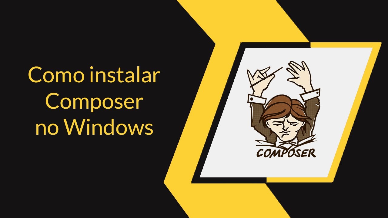Como instalar composer no windows youtube