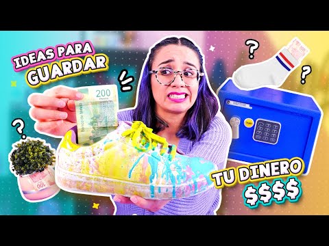 6 TRUCOS PARA ESCONDER TU DINERO?¿cual eliges???✄ Craftingeek
