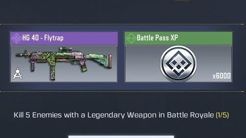 Kill 5 enemies with a Legendary Weapon in Battle Rayole