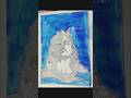 dot se banaya adiyogi drawing#shorts#anushka_arts27#sawanspecial#trending#viralshort#day16#shiva#art