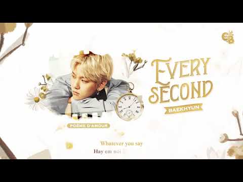 [VIETSUB] BAEKHYUN(백현) - Every second(나의 시간은) | Record of Youth 청춘기록 OST