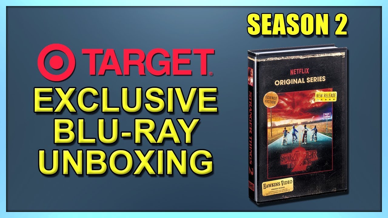 Stranger Things Season 2 Target Exclusive Collector S Edition Blu