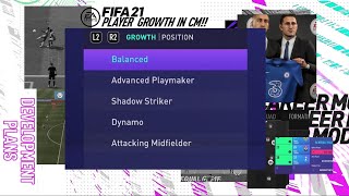 HOW DOES PLAYER GROWTH & DEVELOPMENT PLANS WORK IN  FIFA 21 CAREER MODE