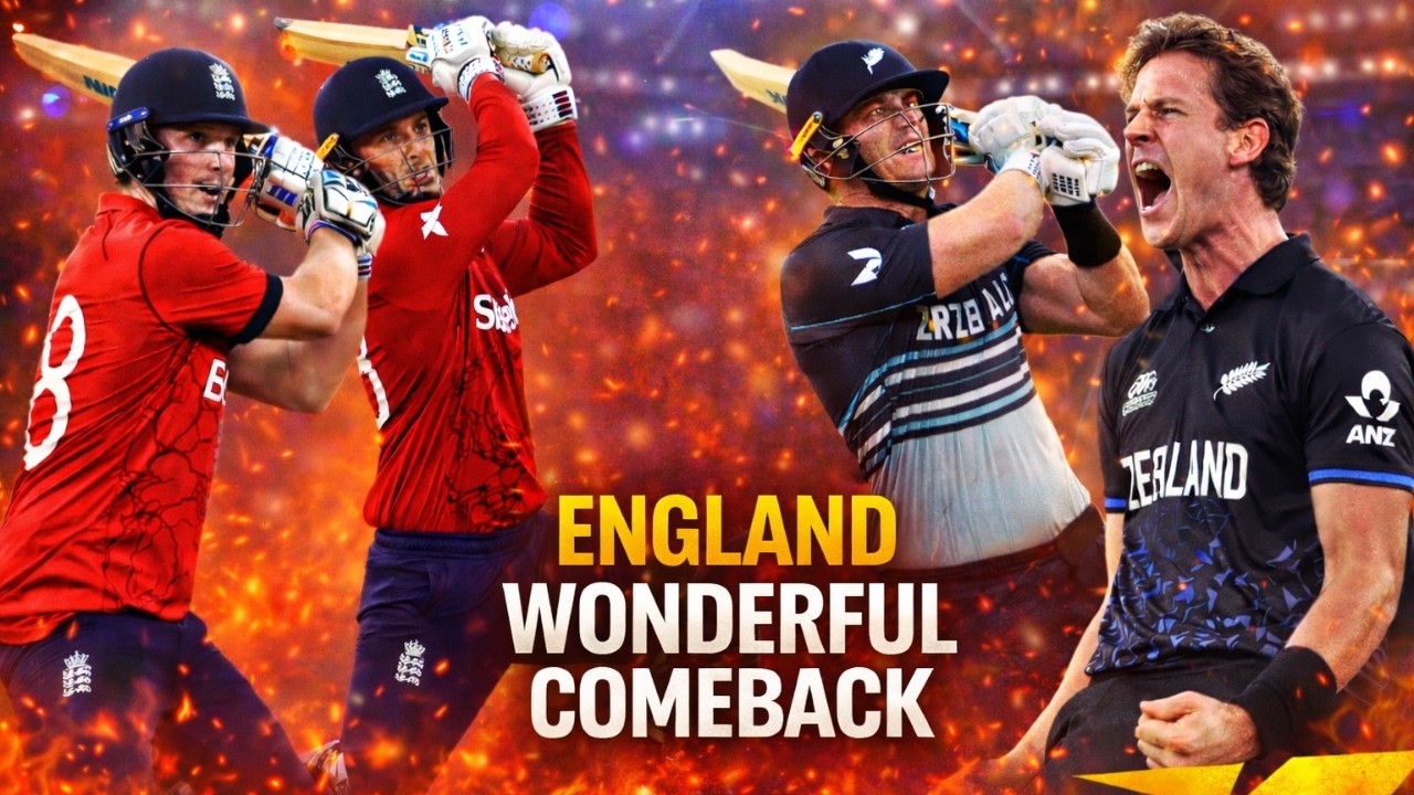 England WONDERFUL Comeback 🔥 | England vs New Zealand Full Match Analysis