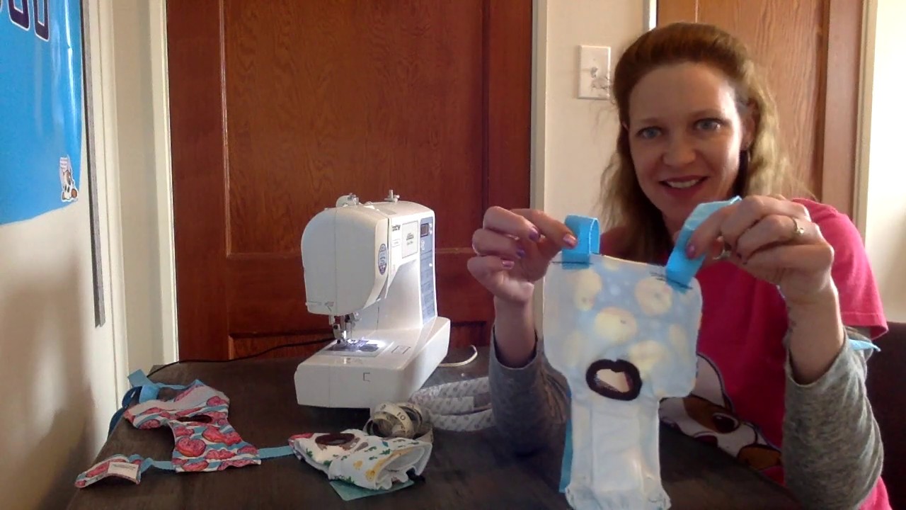 Dog Diaper (Kevin) Suspenders