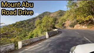 Mount Abu || Beautiful Scenes During Road Drive From Abu Road To Mount Abu