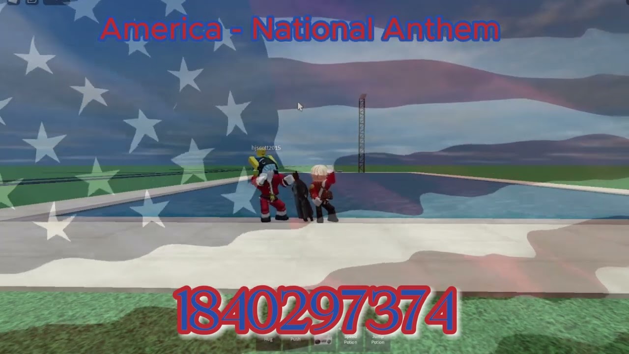 Roblox American National Anthem Id UQJFK 