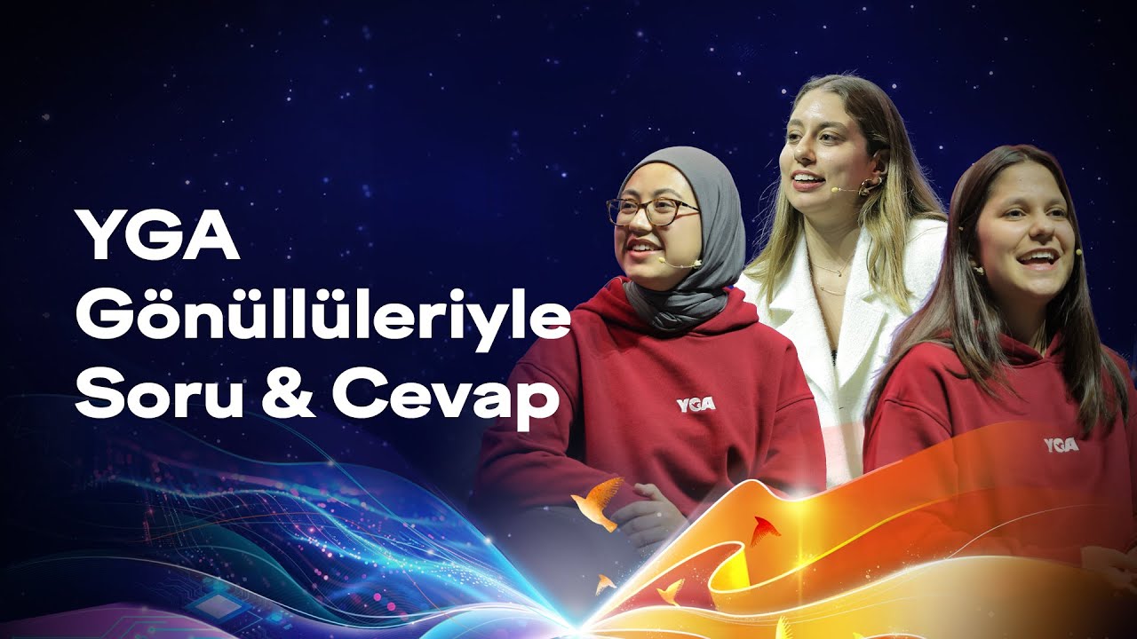 YGA Türkiye ve İtalya Gönüllüleri YGA Zirvesi Sahnesinde | Rukiye, Aleyna, Raquel