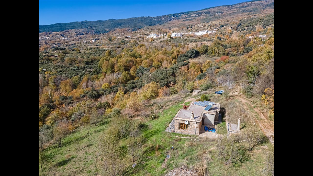 For Sale Charming Stone Cortijo with Panoramic Views in the Heart of La Alpujarra.