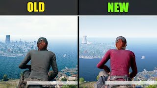 PUBG : OLD Vs. NEW Erangel (Graphics and FPS Comparison) GTX 1050TI 4GB