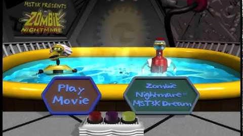 MST3K: Zombie Nightmare DVD Menu