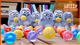 Game of Marbles |Grizzy & theLemmings |35' Compilation |Nostalgic Cartoon
