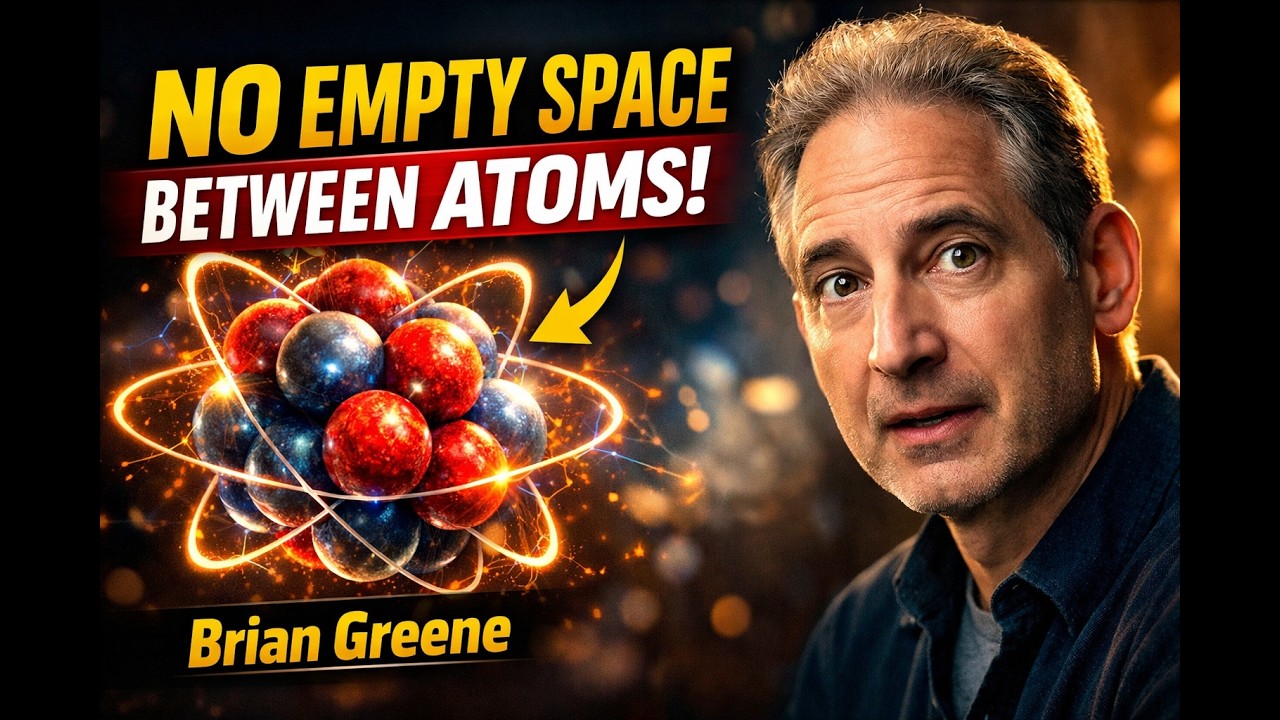 There Is NO Empty Space Between Atoms — Physics Proves It | Brian Greene