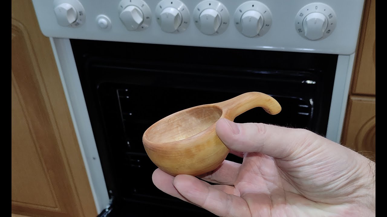 Запекаем ДЕРЕВЯННУЮ ПОСУДУ В ДУХОВКЕ #2 / Wood KUKSA