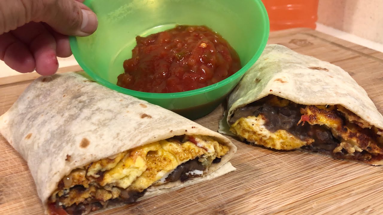 How to Make a Gourmet Jumbo Burrito on a Food Bank Budget1 MealEast